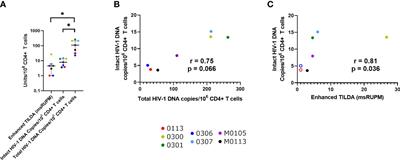 Immune activation and exhaustion marker expression on T-cell subsets in ART-treated adolescents and young adults with perinatal HIV-1 infection as correlates of viral persistence